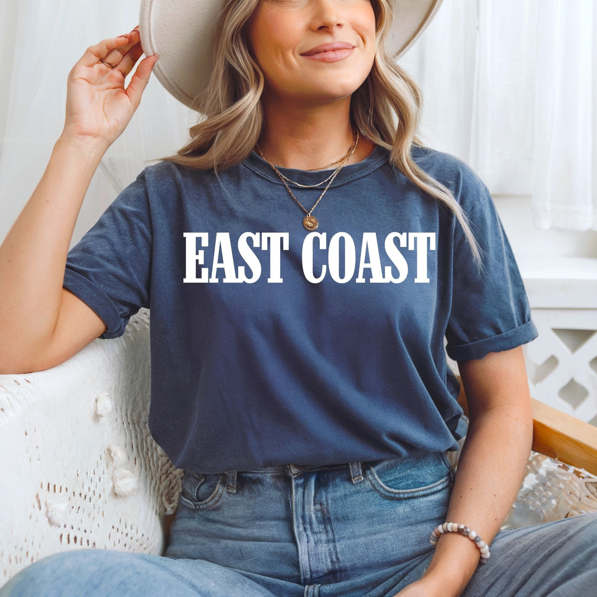 East Coast T-shirt on Comfort Colors
