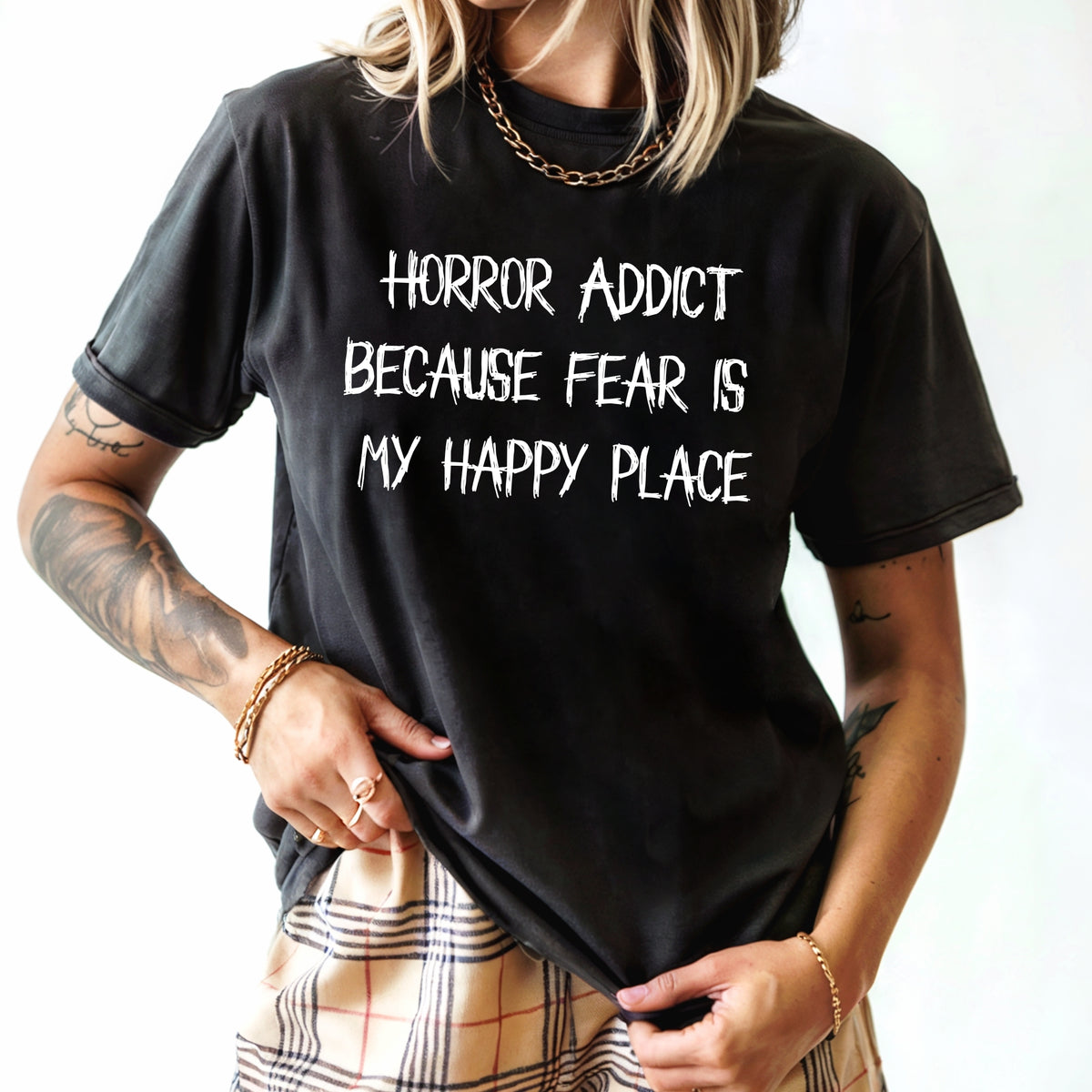 Horror Addict on Comfort Colors