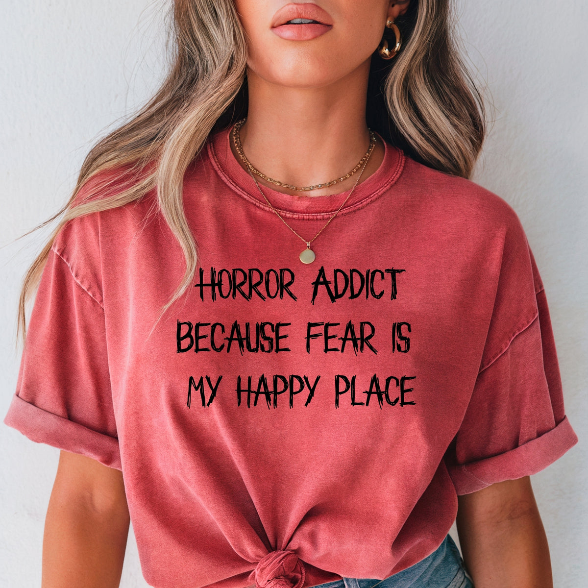 Horror Addict on Comfort Colors