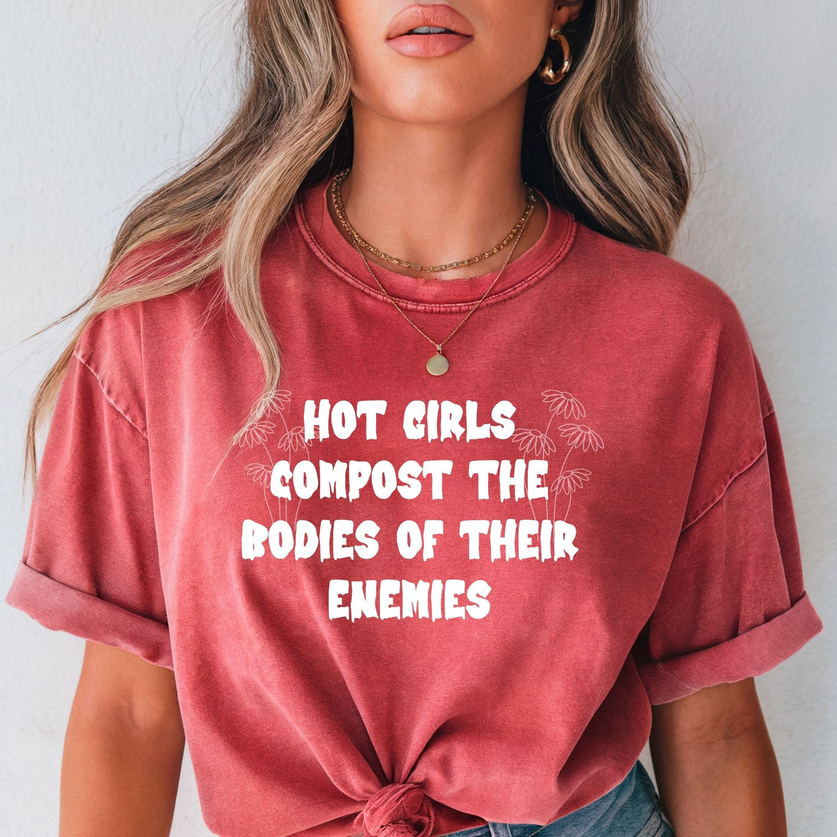 Hot Girls Compost on Crimson