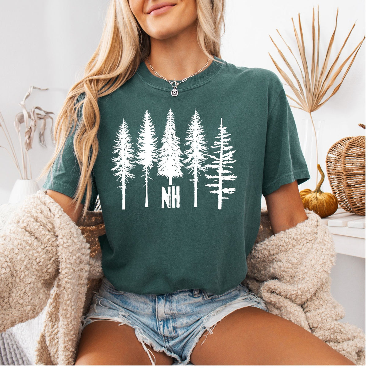 NH w/Trees on Comfort Colors