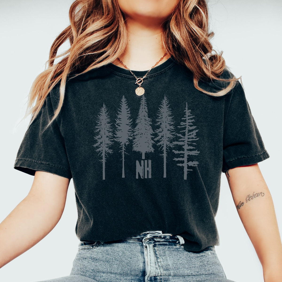 NH w/Trees on Comfort Colors