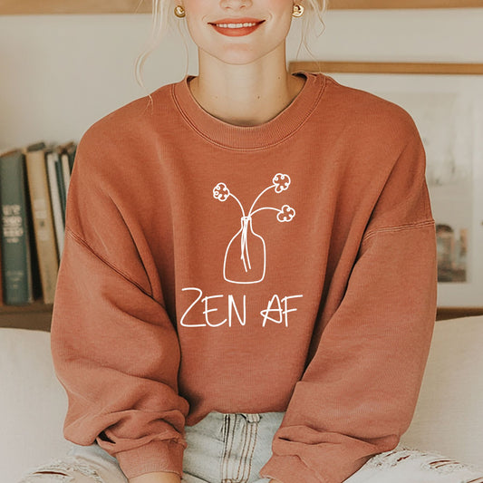 Zen AF on Yam Comfort Colors Crewneck